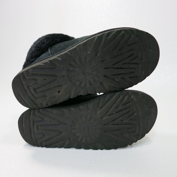 UGG Australia Classic Mini Fluff Women's Sheepskin Ankle Boots - Picture 4 of 7